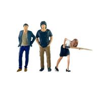 DuskHaven Ensemble de Figurines Miniatures de Billard pour Jardin Féerique, échelle 1/64