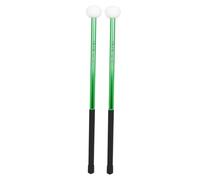 DuskHaven Ensemble de Maillets de Timbales, 2 Pièces, Tête En Feutre, Bâton de Maillet de Timbale, Accessoire de Percussion, Pratique de Jeu, Bâtons de Tambour, Vert