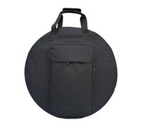 DuskHaven Étui de Rangement pour Cymbales, Sac de Batterie Multifonction En Tissu Oxford, Séparateurs Rembourrés, Bretelles Ergonomiques, Poche Extérieure, 22 Pouces