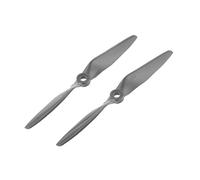 DuskHaven Hélice CW Composite pour Avion de Passe-Temps électrique R/C avec Bague D'adaptation, Gris, 6x4