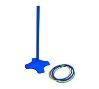 DuskHaven Jeu de Lancer avec 8 Objets, Activité Sportive, Jeu de Lancer pour Le Jardin, Le Parc, Les Pique-niques, Les Aires de Jeux, Les événements D'été E, Poste Bleu