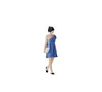 DuskHaven Jouet de Simulation de Haute Qualité, Pousse-pousse 1/12, Modèle de Voiture à Tirer, Décoration pour Fille, Bleu, 2,9 cm