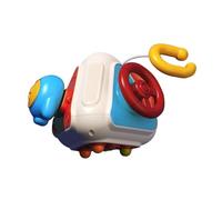 DuskHaven Jouet Sensoriel Cube Occupé éducatif, Jouet D'apprentissage de La Motricité Fine, Cube D'activité, Jouet pour Garçons et Filles de 1 An et, quatre côtés