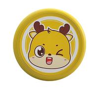 DuskHaven Jouet Volant de Disque Volant de Soucoupe pour Enfants Léger Parent Enfant Jouet Interactif Lancer Disque pour Adultes Amis Débutants Enfants Cadeau, Cerf