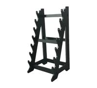 DuskHaven Katanas Miniatures en Bois, Support, Boîte de Rangement pour Répliques de Katanas, Léger, 8 Pièces