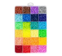 DuskHaven Kit de 39 000 Perles à Repasser Hama (2,6 Mm) pour Jeux éducatifs et Créatifs.