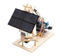 DuskHaven Kit de Panneau Solaire Portable à Suivi Solaire pour Projets Scolaires (garçons et Filles).