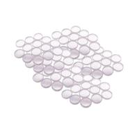 DuskHaven Lot de 100 Capsules pour Pièces de Monnaie de 20 Mm, étui En Argent pour Dollars
