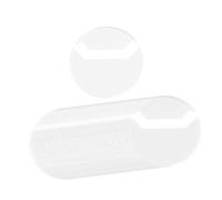 DuskHaven Lot de 50 Porte-cartes Ronds, Faciles à Utiliser pour Les Enfants et Les Adultes, Parfaits pour Les Activités Manuelles. Transparents pour Le Rangemen, Badge de 83 Mm pour