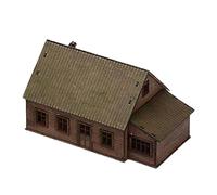 DuskHaven Maison Européenne Kit Miniature Puzzle Maquette Modèle Bâtiment Bois Créatif DIY Convient pour Collection Cadeau Décoration Intérieure Activités, Style f