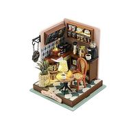 DuskHaven Maison Miniature Kit Maison de Poupée Bois Meubles Accessoires Projet Créatif pour Enfants et Adultes à Assembler Soi-même Adapté Aux Cadeaux Décorati, Style Un