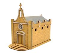 DuskHaven Maquette de Maison à Construire Soi-même, Kit de Bricolage, Modèle D'architecture, Maison Miniature Faite Main, Puzzle, Idéal pour Off, 91050