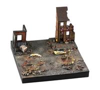 DuskHaven Maquette En Résine pour Diorama de Rue à L'échelle 1/72, Peinte, Accessoire de Scène Réaliste, Idéale pour La Création de Maquettes, La Collection