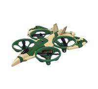 DuskHaven Mini RC, Prêt à L'emploi, Sans Tête, 3 Modes de, Avion Jouet Radiocommandé pour Parc et Jardin, Vert