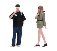 DuskHaven Modèle Masculin et Féminin à L'échelle 1:64, Modèle de Personnage 3D pour