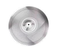 DuskHaven Mute Cymbal Batterie Ensemble Alliage Silencieux Accessoire Percussion Traditionnel pour Drummer Débutant Conçu pour La Pratique Appartement Chambre S, 18 pouces