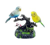 DuskHaven Oiseaux électriques Réalistes Qui Chantent et Gazouillent, Jouet Idéal pour Un Cadeau Créatif