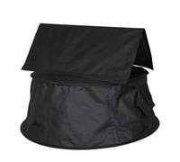 DuskHaven Parapluie de Pluie pour Lumière Par Led Couverture Anti-pluie pour Lampe de Scène Installation Rapide Accessoire Adapté Utilisation Extérieur, 350W 470W Noir