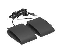 DuskHaven Pédale de Batterie Multifonctionnelle, Support de Cymbale, Pédale de Sustain pour La Pratique à Domicile et La Scène
