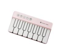 DuskHaven Piano de Poche Léger, Orgue électronique, Stable, avec Effet Lumineux, Piano Jouet, Clavier pour Enfants. Merci, Rose