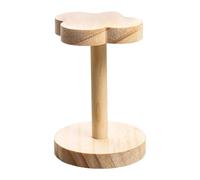 DuskHaven Présentoir de Rangement de Maquillage, étagère de Rangement de Figurines, Organisateur de Cupcakes pour Objets de Collection de Table, Bijoux, Médaill, Couleur Du Bois