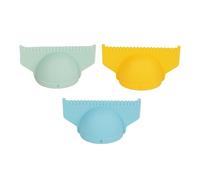 DuskHaven Règle de Couture à Doigt 3X, Outil de Verrouillage des Bords de Couture, Guide de Pouce pour La Couture à La Main, Outil de Mesure Droit Multifonction, 4 Mm