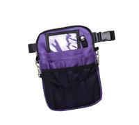 DuskHaven Sac Banane D'infirmière, Sac de Taille D'infirmière, Tablier, Sac de Hanche, Accessoires de Soins Infirmiers Résistants, Sac de Soins Infirmie, Violet