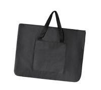 DuskHaven Sac de Dessin Sac de Présentation d'Œuvre Housse Protège Dessin en Toile Fermeture Fluide Compartiments Multiples Convient aux Cours Sorties, 55cmx36cm