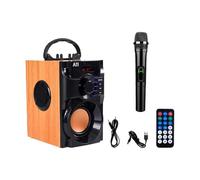 DuskHaven Speaker Portable Machine avec Haut-Parleur Multifonction Batterie Longue Durée Support Télécommande et Carte TF Adapté, Orange