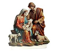 DuskHaven Statues Décoratives de Marie et de Jésus pour Le Salon Ou La Table.