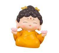 DuskHaven Statuette de Bouddha, Figurine Décorative, En Résine, Ornement Idéal pour La Décoration, Centre de Table, Composition Ou Cadeau, c