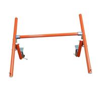 DuskHaven Support de Broderie à Fixer sur Table, Support de Point de Croix En Alliage D'aluminium avec Pince de Table pour Projets de Broderie DIY à La Mais, Orange
