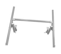 DuskHaven Support de Broderie à Fixer sur Table, Support de Point de Croix En Alliage D'aluminium avec Pince de Table pour Projets de Broderie DIY à La Mais, Argent