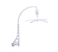 DuskHaven Support de Mobile pour Berceau avec Boîte à Musique Rotative pour, avec Croix