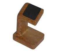 DuskHaven Support Montre Piédestal Montre Support Unique Résine Stable Idéal pour Accessoires Montres Adapté à Cadeau Décoration Maison Magasin 6cm×6cm, Brun