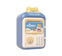 DuskHaven Tirelire électronique ATM à Digitales, Tirelire électronique avec Verrouillage Par de Passe, Banque D'épargne pour Enfants, Cadeau D'an, Bleu