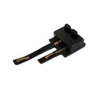 DuskHaven Track Power Box Système Modélisme Ho Connecteur Électrique Accessoire Train PP Métal Fonction Installation Rapide Adapté à Hobby Ferroviaire Création, Noir