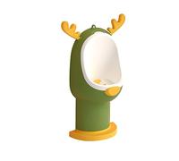 DuskHaven Urinoir pour Bébé Pot Suspendu Murale Enfant Poste Vertical PP avec Aide à La Visée Réglable Adapté Garçons Toilettes Domestiques Apprentissage Quotid, VERT