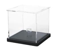 DuskHaven Vitrine de Présentation de Balles de Golf, Collection de Souvenirs, Carrée, Anti-poussière, Souvenirs Sportifs