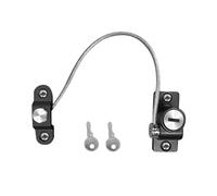 DuskHaven Window Restrictor Lock Serrure Sécurisée Fenêtre Porte Chaîne Protection Acier Inoxydable Installation Simple Adaptée pour Familles Hôtels Écoles