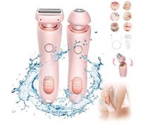 Duskofficial Razor, Duskofficial Silk Glide Pro Shaver, Silk Glide Pro, Silk Glide Pro Electric Shaver for Women, Lady Trimmer for Pubic Hair, Wet & Dry (Pink)