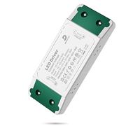 DUSKTEC Transformateur 220V 12V LED, AC à DC Alimentation Tension Constante, LED Driver 2,5A 30W Transfo Convertisseur pour Casse Tension Bandes Lampes Ampoule Spots Ruban