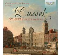 Dussek – Sonates complètes pour piano Op. 10 & Op. 31 n°2, Vol. 1 – Edel