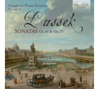 DUSSEK:COMPLETE PIANO SONATAS VOL.3-LUBIMOV,ALEXEI SONATAS OP.44&OP.77 CD NEUF