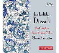 Dussek : Intégrale des sonates pour piano, vol. 2. Garzon.