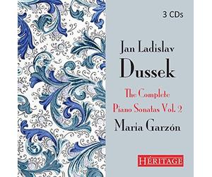 Dussek : Intégrale des sonates pour piano, vol. 2. Garzon.