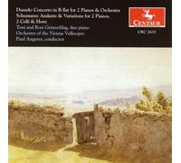 DUSSEK/SCHUMANN/GRUNSCHALG/ANGERER - Concerto for 2 Pianos & Orch/Andante & Variation