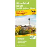 Dusseldorf - Neuss, cycling and hiking map 1:50,000
