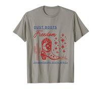 Dust Boots Freedom Cowgirl Rodeo Johannesburg Afrique du Sud T-Shirt