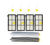 Dust Box Hepa Filter Main Side Brushes ,Compatible for iRobot Roomba ,800 805 806 850 860 864 865 866 870 871 875 880 885 960 964 966 970 975(A)
